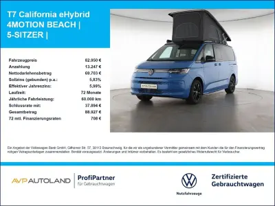 Gebraucht VW T7 Beach 245 PS (180 kW) 2026 Schwarz Van
