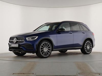 Gebraucht Mercedes GLC220 194 PS (142 kW) 2020 Blaumetallic