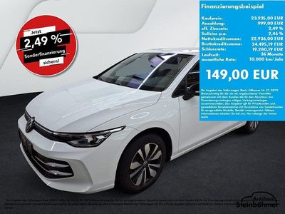 Pure white (weiß) Gebraucht 2025 VW Golf VIII Goal Limousine | 23.935 € (Superpreis)