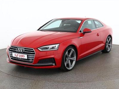 Usata Audi A5 S-Line 190 CV (139 kW) 2019 Rosso Coupé