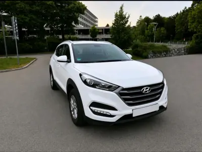 Gebraucht Hyundai Tucson 132 PS (97 kW) 2018 Weiß SUV