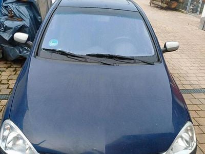 Gebraucht Opel Corsa 75 PS (55 kW) 2003 Blau Kleinwagen