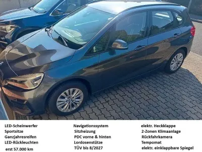 Brugt BMW 218 Active Tourer Advantage 136 HK (100 kW) 2021 Grå MPV