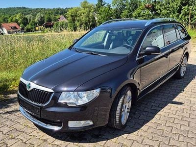 Gebraucht Skoda Superb Elegance 170 PS (125 kW) 2011 Schwarz Kombi