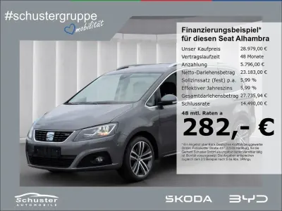 Gebraucht Seat Alhambra FR 150 PS (110 kW) 2022 Grau Van / Kleinbus