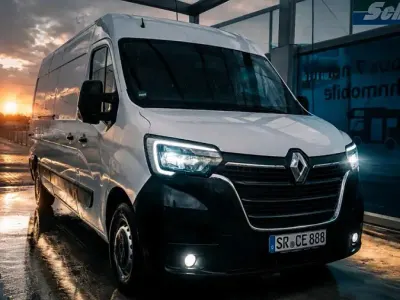 Gebraucht Renault Master 150 PS (110 kW) 2022 Weiß Van / Kleinbus