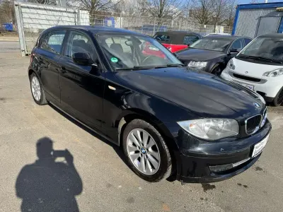 Gebraucht BMW 116 122 PS (89 kW) 2008 Schwarz 11 Kleinwagen