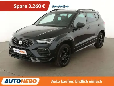 Gebraucht Seat Ateca FR 150 PS (110 kW) 2022 Schwarz SUV