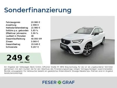 Gebraucht Seat Ateca Beats 150 PS (110 kW) 2021 Nevada weiss SUV