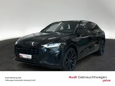 Gebraucht Audi Q8 S-Line 286 PS (210 kW) 2022 Mythosschwarz metallic SUV