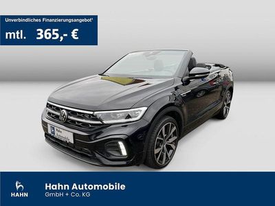Gebraucht VW T-Roc Cabriolet R-line 150 PS (110 kW) 2023 Deep black perleffekt Cabrio