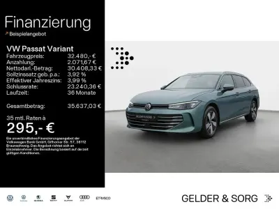 Gebraucht VW Passat Business 150 PS (110 kW) 2024 Maripositgrün metallic Kombi