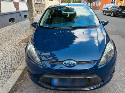 Gebraucht Ford Fiesta 86 PS (63 kW) 2009 Blau Kleinwagen