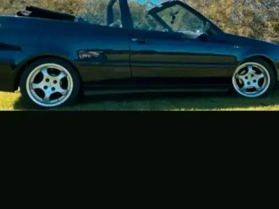 Brugt VW Golf Cabriolet 75 HK (55 kW) 1998 Sort Cabriolet