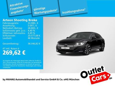 Schwarz Gebraucht 2023 VW Arteon R-line Limousine | 33.980 € (Etwas zu teuer)