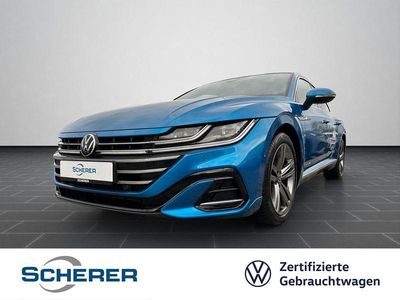 Gebraucht VW Arteon R-line 200 PS (147 kW) 2022 Eisvogelblau metallic (metallic) Limousine