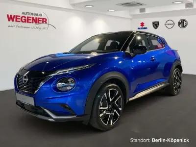 Gebraucht Nissan Juke 360º 143 PS (105 kW) 2025 Magnetic blue/ black SUV