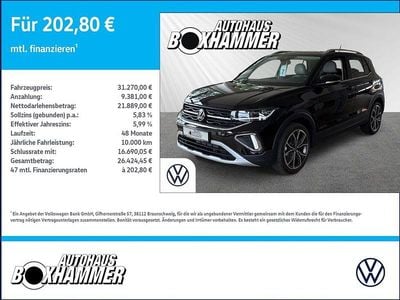 Usata VW T-Cross Style 116 CV (85 kW) 2024 Nero SUV