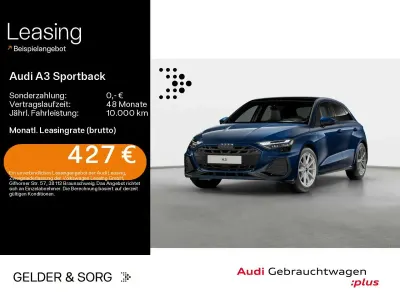 Gebraucht Audi A3 S-Line 204 PS (150 kW) 2025 Blau Limousine