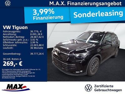 Usata VW Tiguan Goal 150 CV (110 kW) 2025 Nero SUV