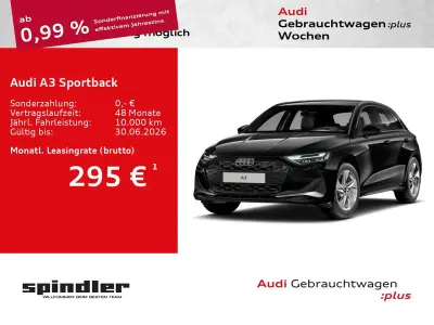 Gebraucht Audi A3 Advanced Plus 150 PS (110 kW) 2025 Mythosschwarz metallic Limousine