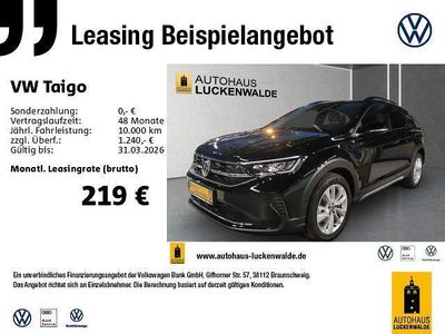 Neu VW Taigo R 116 PS (85 kW) 2025 Schwarz SUV
