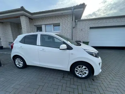 Gebraucht Kia Picanto DREAM-TEAM Edition 84 PS (61 kW) 2018 Weiß Kleinwagen