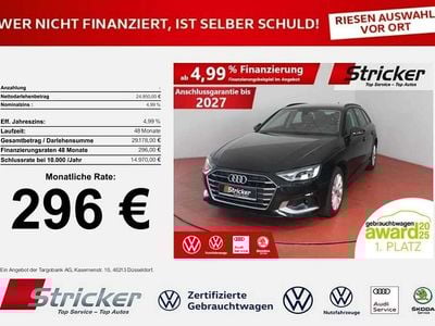 Second-hand Audi A4 Ambiente 163 CP (119 kW) 2022 Negru Break