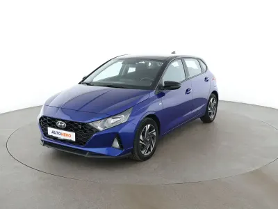 Gebraucht Hyundai i20 Intro Edition 101 PS (74 kW) 2021 Blau Kleinwagen