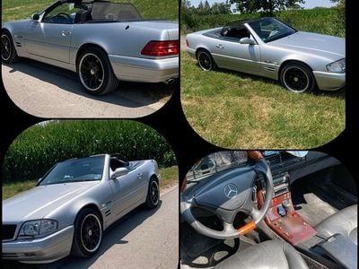 Gebraucht Mercedes SL320 224 PS (164 kW) 2000 Silber Cabrio
