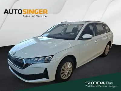 Gebraucht Skoda Octavia Essence 116 PS (85 kW) 2025 Moonweiss metallic Kombi