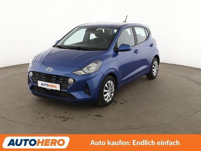 Gebraucht Hyundai i10 Trend 84 PS (61 kW) 2020 Blau Kleinwagen