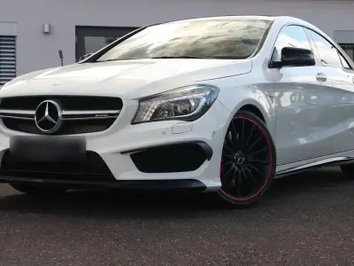 Gebraucht Mercedes CLA45 AMG AMG 381 PS (280 kW) 2016 Weiß Coupé