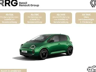 Nowe Renault Twingo Urban 60 kW (82 KM) 2026 Zielony Hatchback