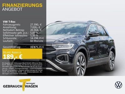 Second-hand VW T-Roc Move 150 CP (110 kW) 2024 Negru SUV