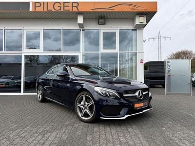 Gebraucht Mercedes C200 AMG 184 PS (135 kW) 2018 Blau Coupé