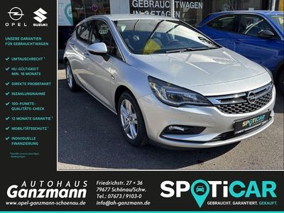 Używany Opel Astra Dynamic 150 KM (110 kW) 2019 Srebrny Sedan/Limuzyna