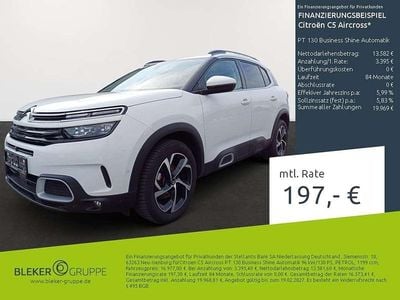 Gebraucht Citroën C5 Aircross Business Class 131 PS (96 kW) 2021 Polar weiß SUV