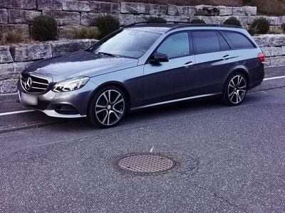 Usata Mercedes E250 Avantgarde 204 CV (150 kW) 2015 Grigio Station wagon