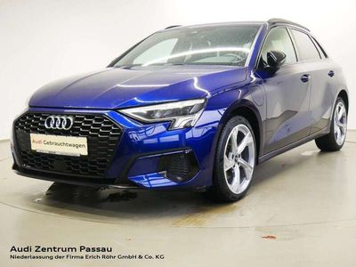 Navarrablau metallic Gebraucht 2020 Audi A3 Sportback e-tron S-Line Kleinwagen | 25.220 € (Fairer Preis)