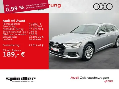 Gebraucht Audi A6 Advanced Plus 204 PS (150 kW) 2025 Florettsilber metallic Kombi