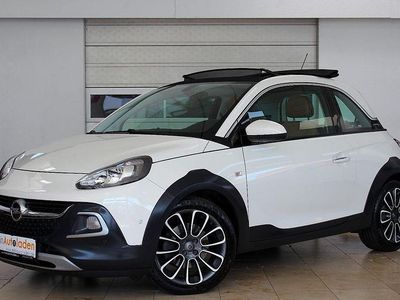 Gebraucht Opel Adam Rocks Open Air 116 PS (85 kW) 2015 Creme  weiß Kleinwagen