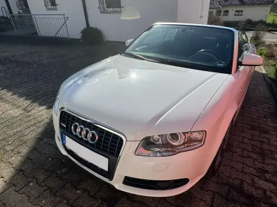 Gebraucht Audi A4 Cabriolet Comfort 179 PS (131 kW) 2008 Weiß Cabrio