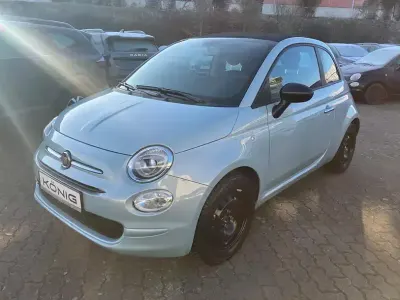Używany Fiat 500C 69 KM (50 kW) 2023 Zielony Kabriolet