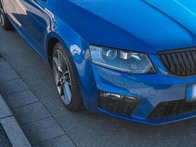 Gebraucht Skoda Octavia RS 184 PS (135 kW) 2017 Blau Kombi