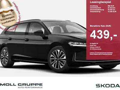 Ny Skoda Superb Selection 150 HK (110 kW) 2025 Svart Kombi