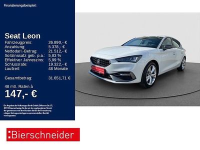 Gebraucht Seat Leon FR-Line 150 PS (110 kW) 2025 (unbekannt) Limousine