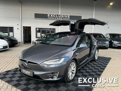 Brugt Tesla Model X Performance 584 kW (795 HK) 2020 Sølv SUV