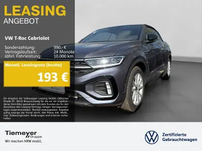Gebraucht VW T-Roc Cabriolet Style 150 PS (110 kW) 2025 Grau Cabrio