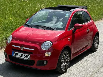 Gebraucht Fiat 500C S 69 PS (50 kW) 2014 Rot Cabrio